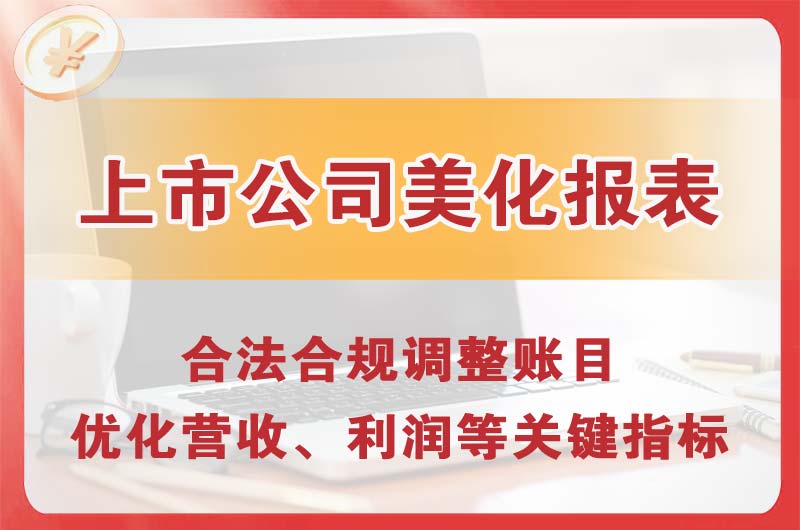 普陀上市公司美化报表
