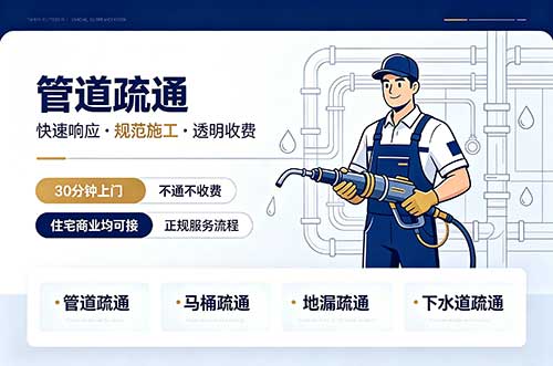 普陀管道疏通
