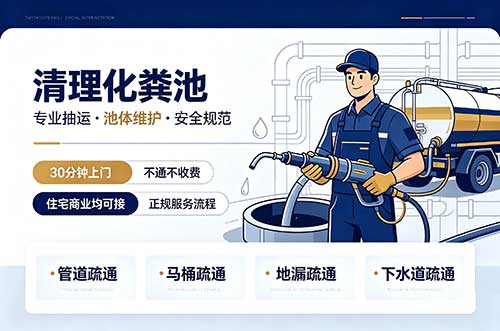 普陀清理化粪池
